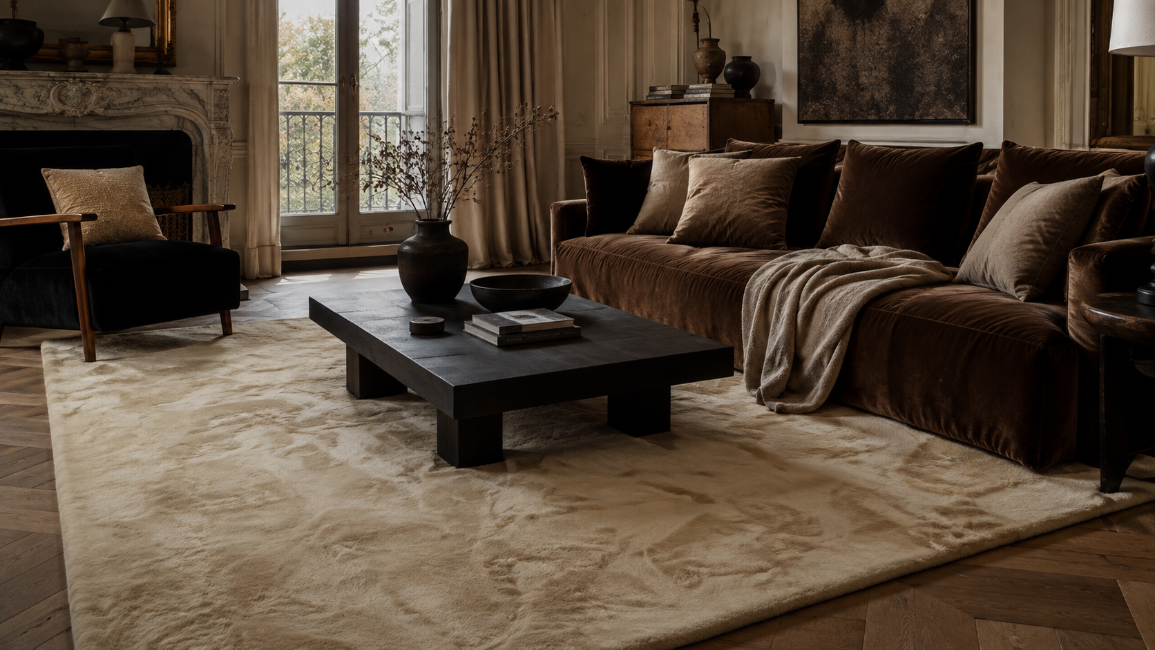 Beige Teppiche richtig kombinieren: Farben, Möbel und Wohnstile