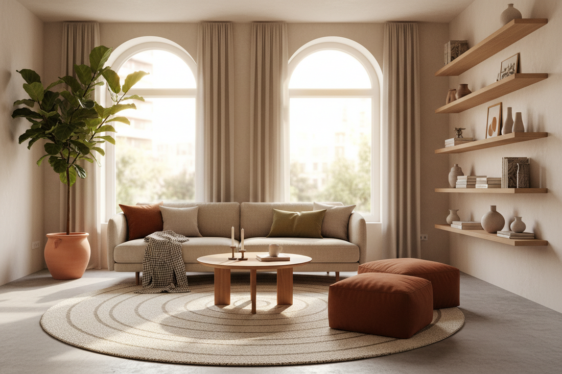 Teppich für kleine Wohnzimmer – Tipps für mehr Raumgefühl