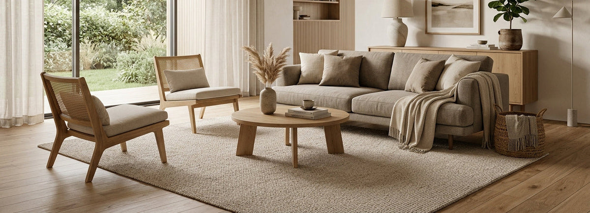 Teppich richtig wählen: Größen, Materialien & Tipps für Wohnzimmer, Schlafzimmer & mehr