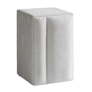Nachttisch AURORA links 41x65x44 cm – Beige Bouclé